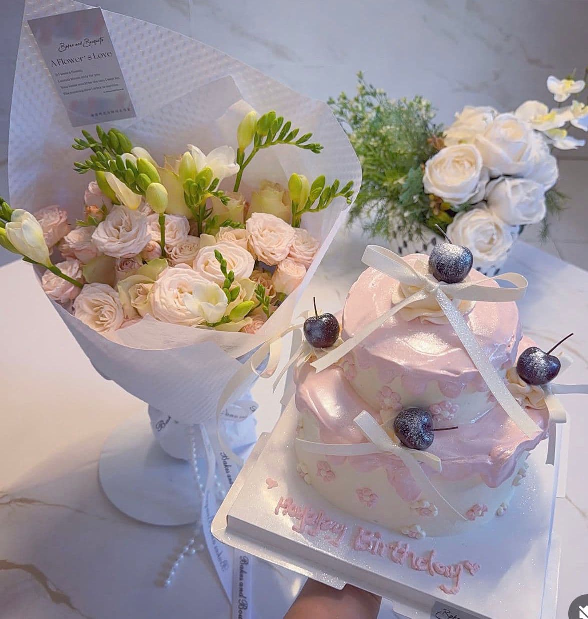 Double-Tier Flower Set